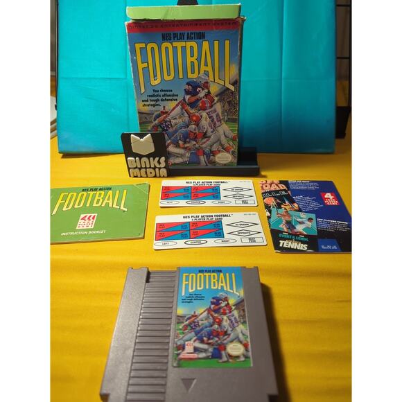 NES PLAY ACTION FOOTBALL - Nintendo NES Compete In Box Test - Picture 7 of 12